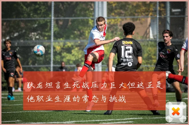 狄龙坦言生死战压力巨大但这正是他职业生涯的常态与挑战